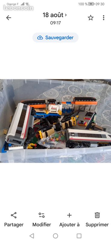 Train LEGO City – Sets 66493, 60051 et 60097 – Lot complet (image 4)