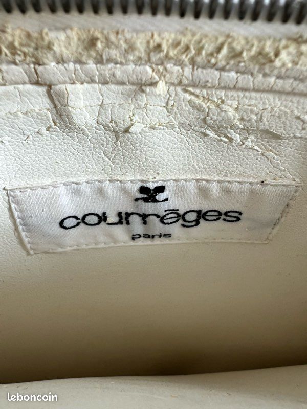Petit sac Courrèges argenté YK2 (image 6)