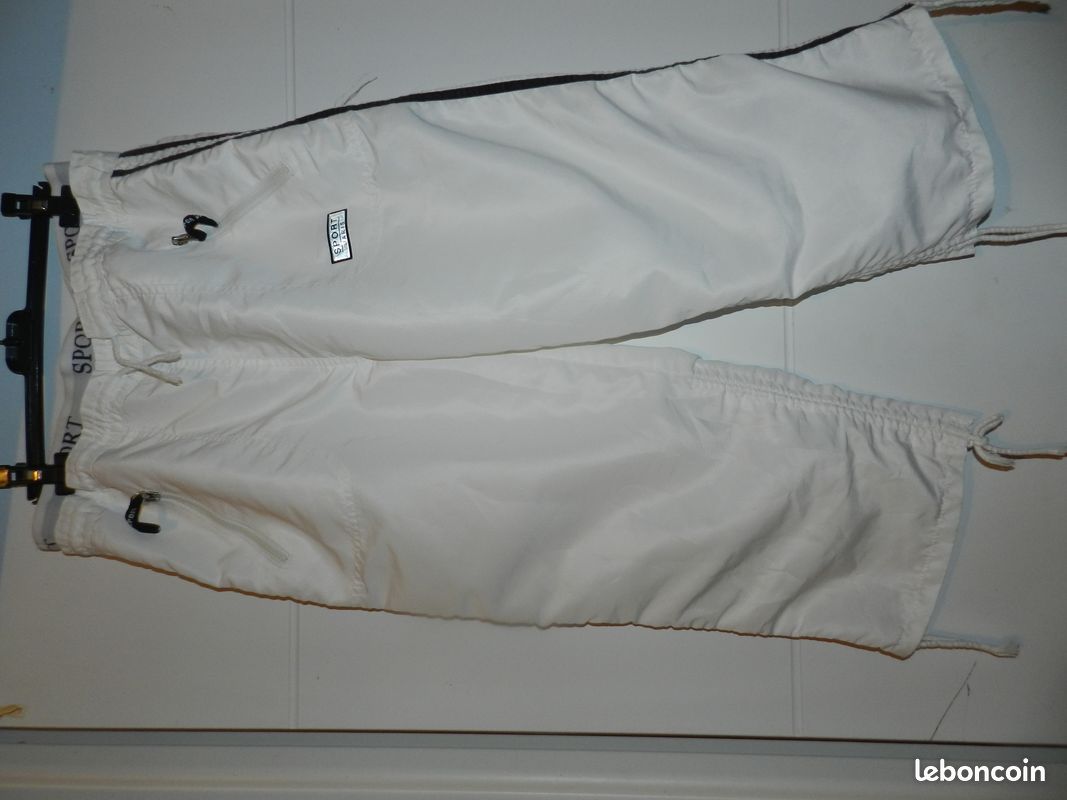 Pantalon sport blanc T4 (image 1)