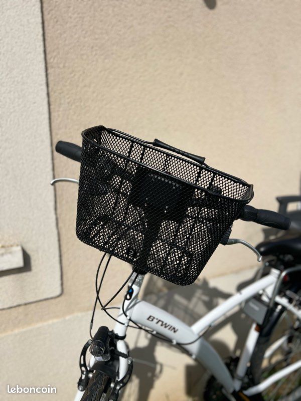 Vélo adulte + siège enfant + panier + béquille (image 6)