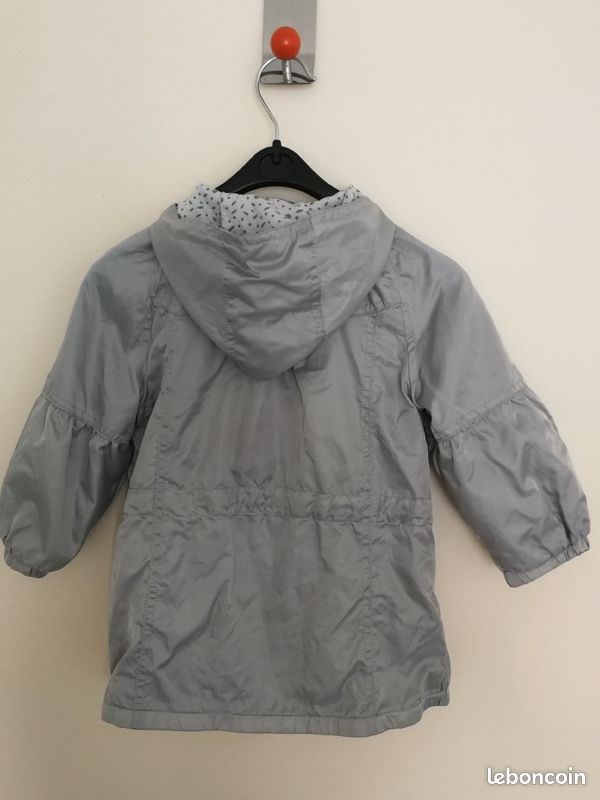 Imperméable parka doublé 2 ans (image 2)