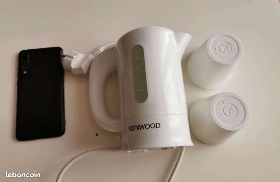 BOUILLOIRE KENWOOD 1.7L 2150W NOIR ZJP01.A0BK﻿ - maison et déco