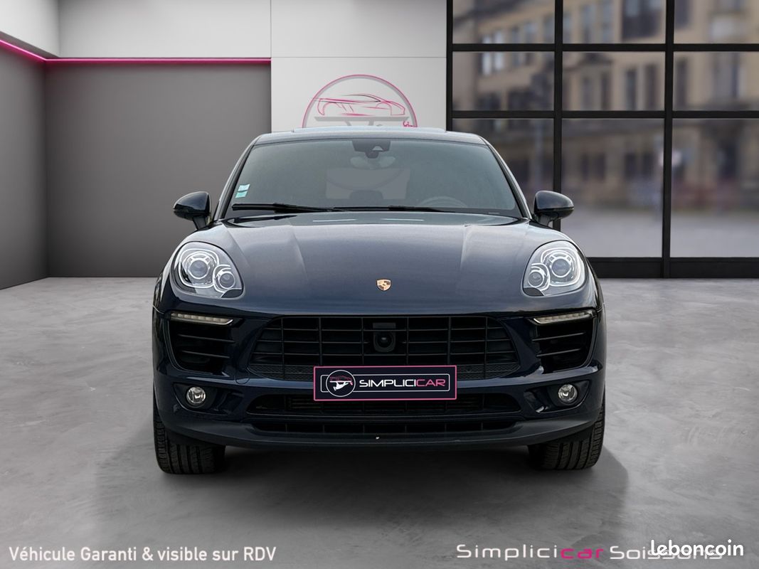 PORSCHE MACAN 3.0D 258 S Toit Pano bose hayon elec sièges élec à mémoires jantes turbo Garantie 12 Mois (image 8)
