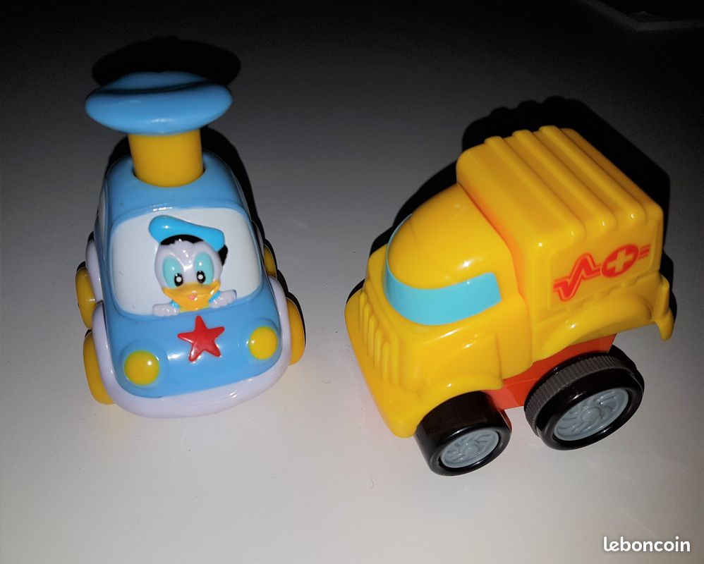 Lot de 2 petites voitures bébé (image 1)