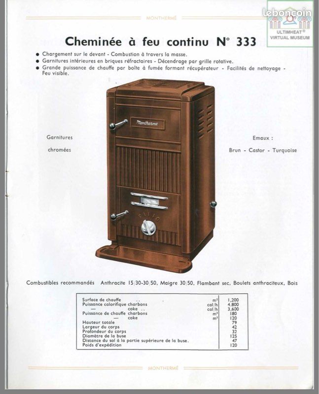 Poêle à bois - Monthermé (image 4)