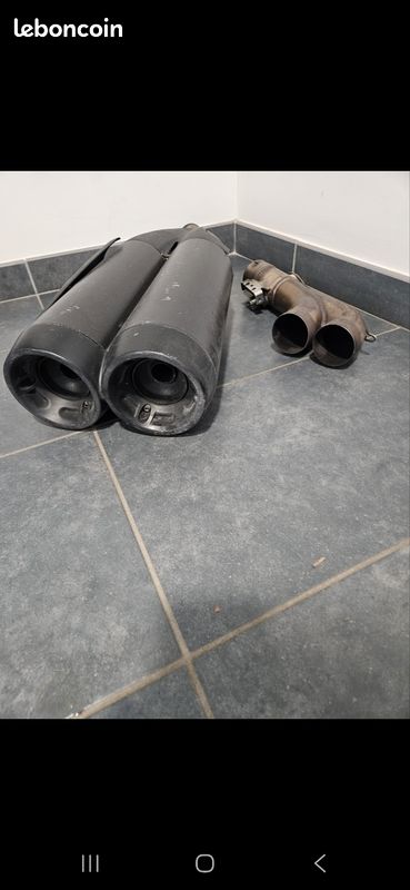 Silencieux + collecteur Diavel (image 1)