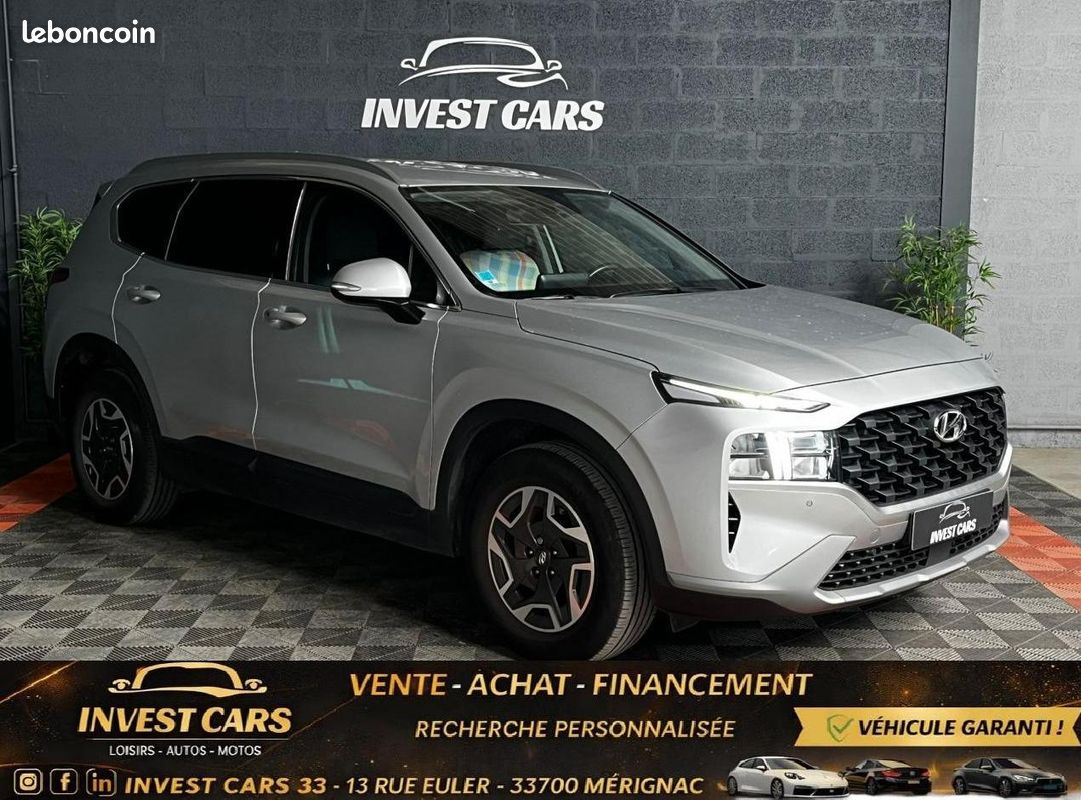 HYUNDAI SANTA FE HYBRID INTUITIVE - 1.6 T-GDi 230CH BVA6 - 7 PLACES - 1ERE MAIN - GARANTIE 6 MOIS MINIMUM (image 1)