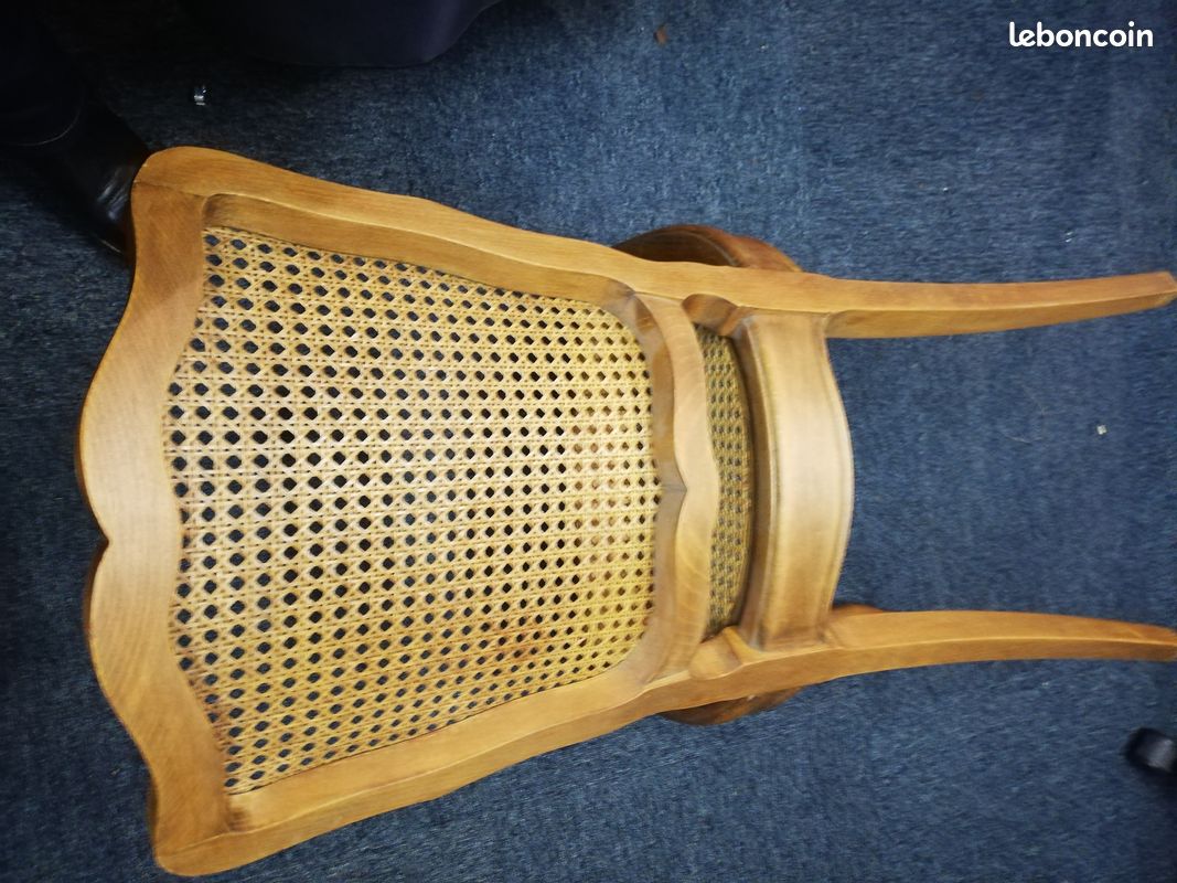 Lot 3 chaises cannées (image 10)