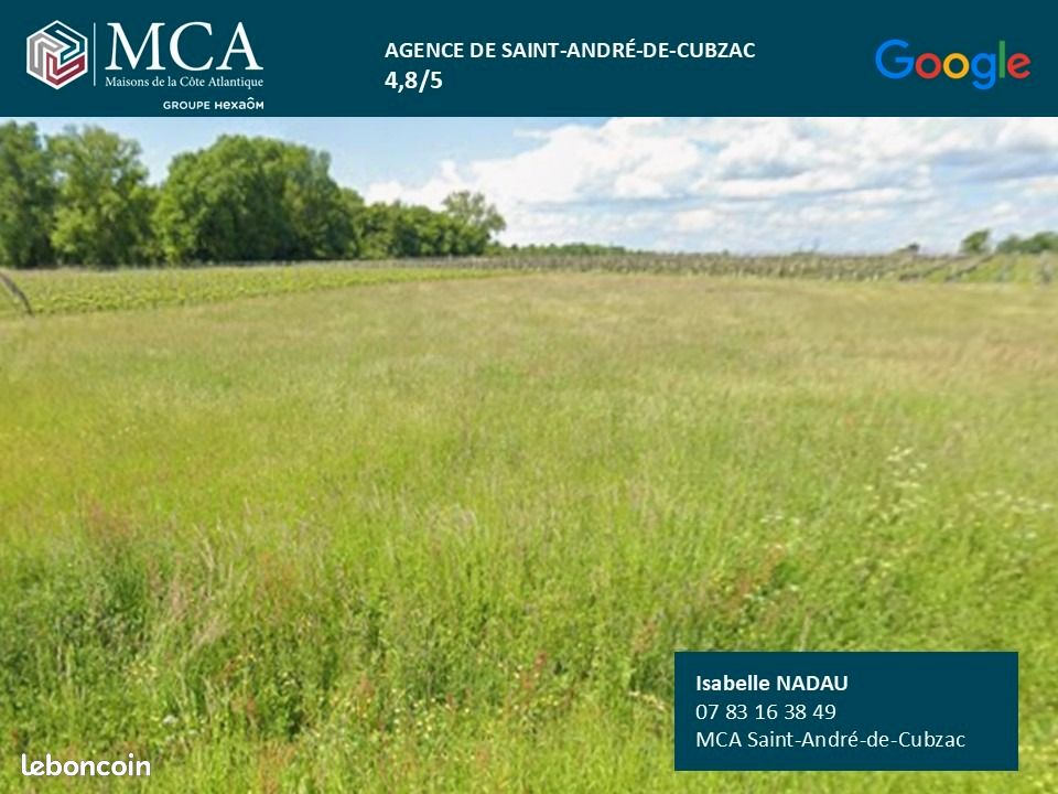 Terrain 850 m² Saugon · 24 000 €