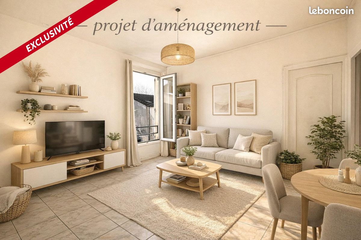 Appartement 2 pièces 35 m² · à Deuil-la-Barre · 35 m² · 119 000 €