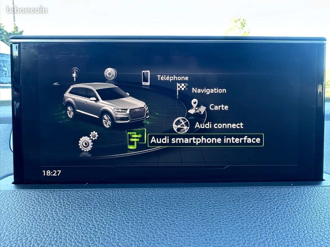 AUDI Q7 V6 TFSI 333 ch QUATTRO 7 PLACES S-LINE - VÉHICULE CONTROLÉ/GARANTI (image 19)