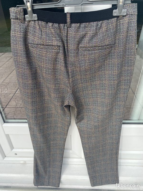 Pantalon Caroll camel doublé taille 42 femme (parfait état