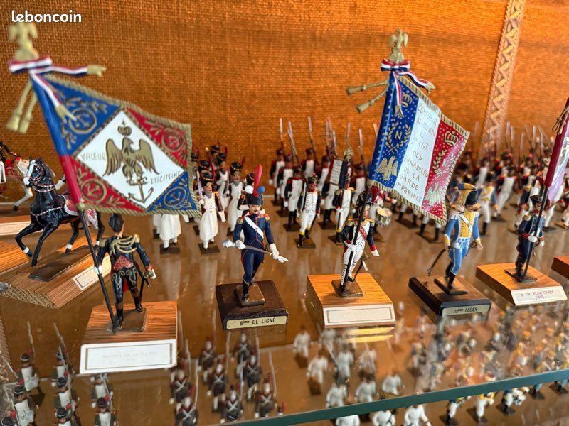 Soldat De Plomb CBG Mignot - Porte-drapeau Paris Cordeliers - Révolution Française - 54mm