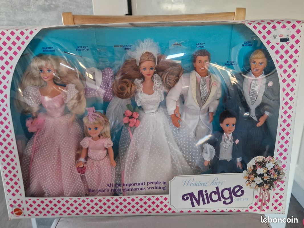 Poupée Barbie Mariée Coffret Mariage Barbie Et Ken Poupees Barbies