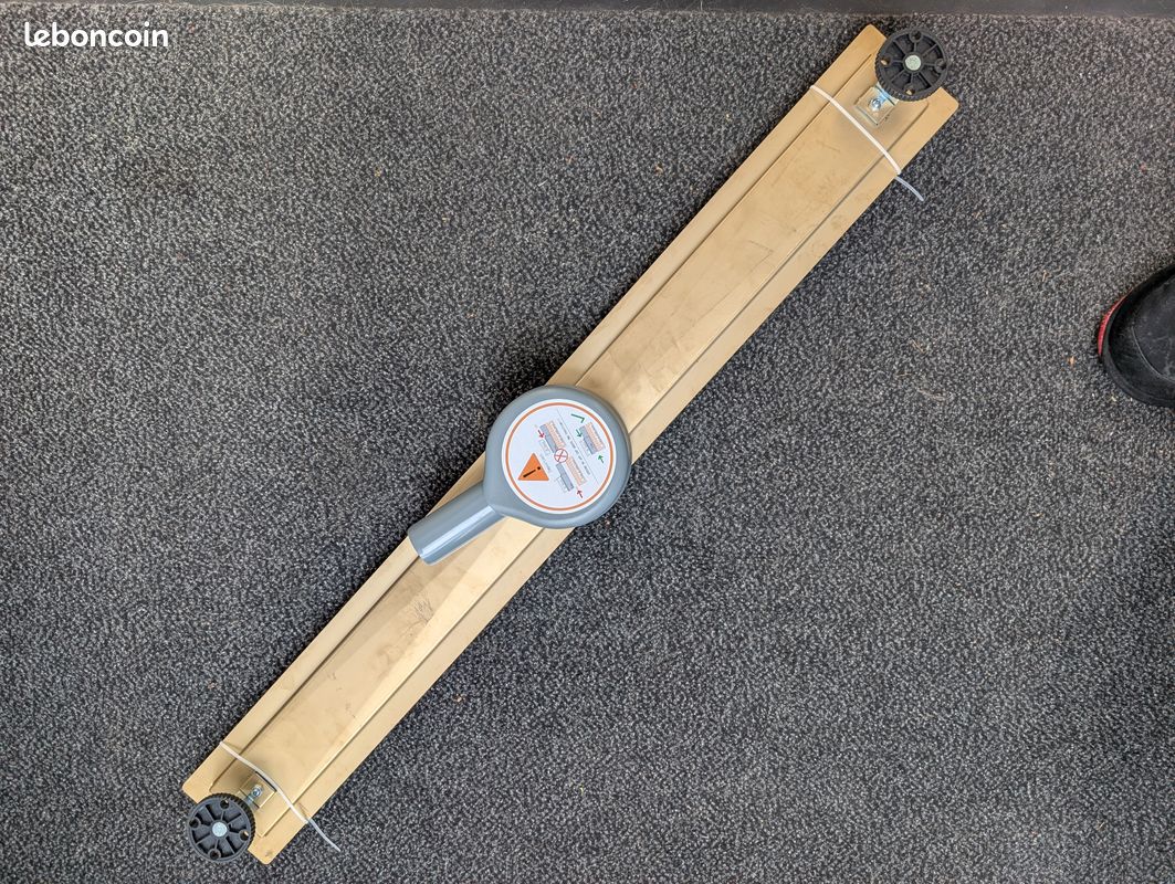 Caniveau de douche linéaire REA Neox Pro 90 cm – Or brossé (image 1)
