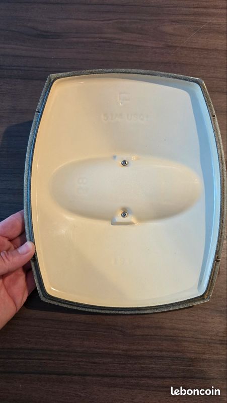 Cocotte le creuset Raymond Loewy – Édition Spéciale 2005 – Jaune Élysée – Induction (image 4)