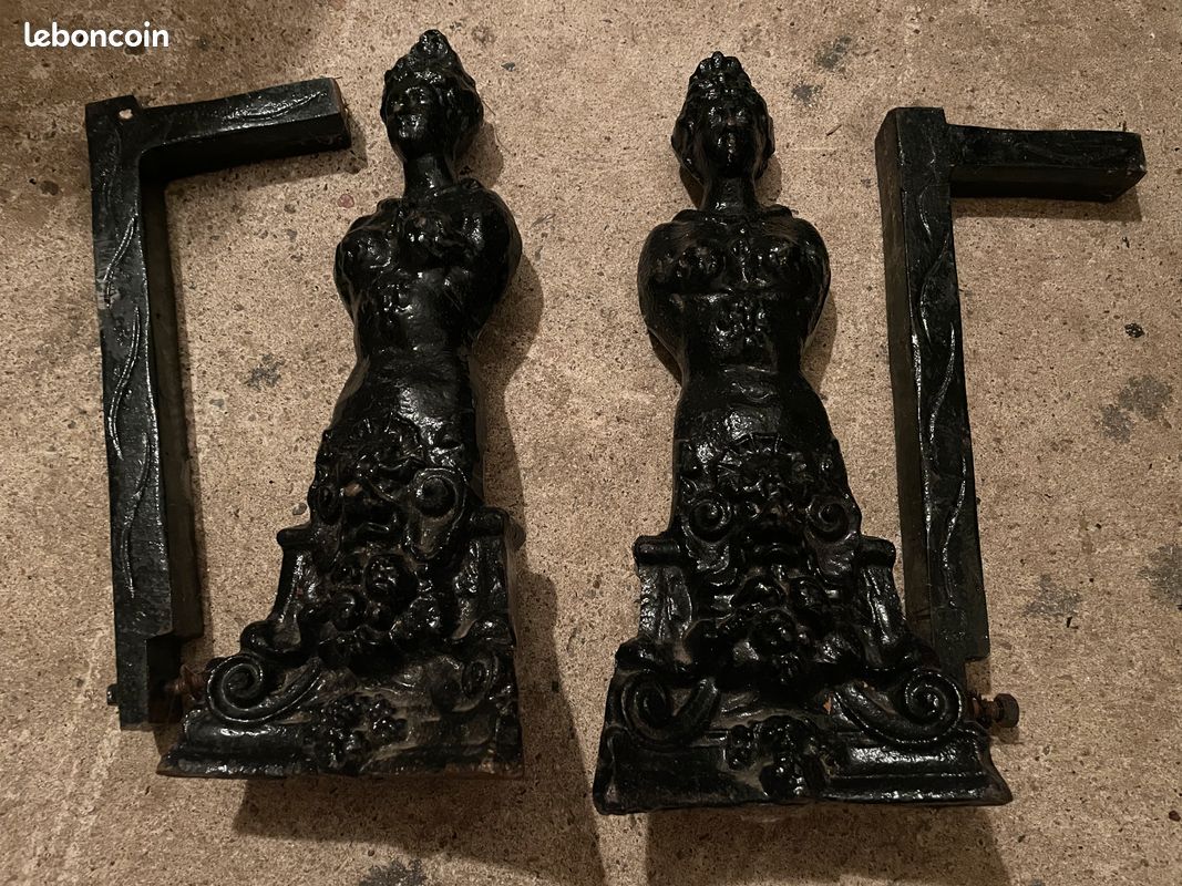 Chenets cheminee (image 1)