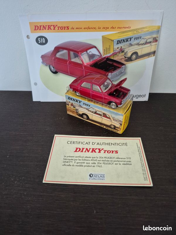 DINKY TOYS NOREV Editions ATLAS 24B Peugeot 403 Berline Noir 1/43 Voiture DINKY TOYS NOREV Editions ATLAS 24B Peugeot 403 Berline Noir 1/43 Voiture