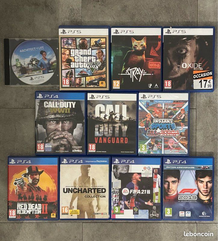 PS5 Standard + 2 manettes + station de recharge + 11 jeux PS4/5 (image 2)