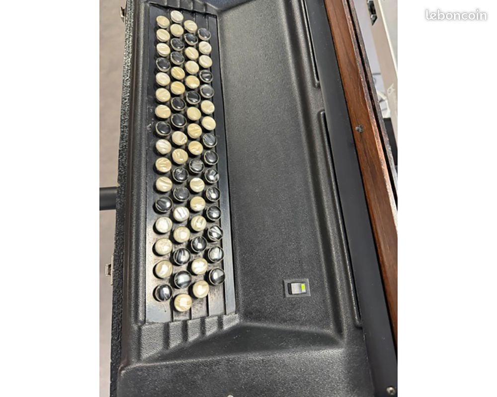 Clavier maitre bouton accordéon +valise (image 2)