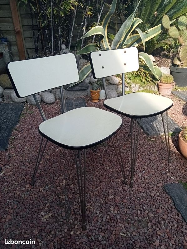 Chaises formica Eiffel (image 1)