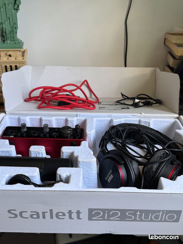 Scarlett 2i2 studio, Micro et Carte son Focusrite (image 5)