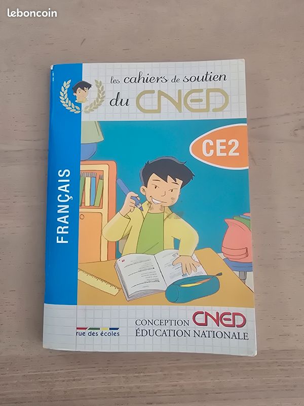 Les cahier de soutiens du CNED français CE2 (image 1)