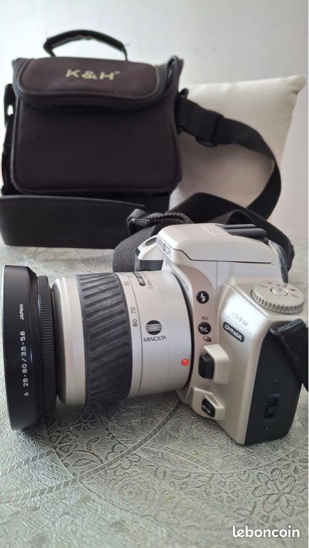 Minolta Dynax 500si avec Objectif Sigma 28-80mm f/3.5-5.6 - Reflex 35mm