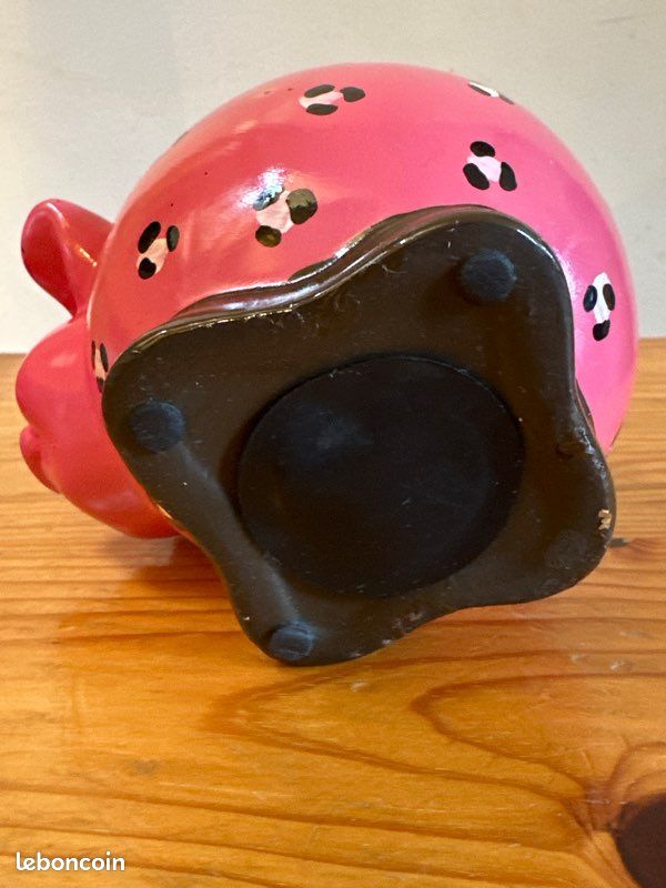 Joli cochon tirelire en céramique (image 4)