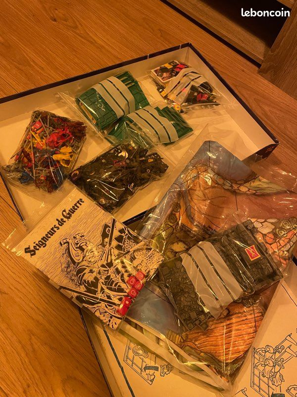Jeu De Société Seigneurs De Guerre MB VF Complet - Warhammer Battle - Non Touché