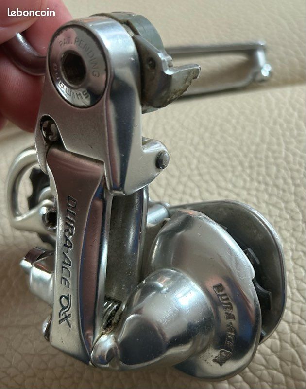 Lot De 3 Colliers De Frein Shimano Dura-Ace - Vintage Vélo Course - Chrome
