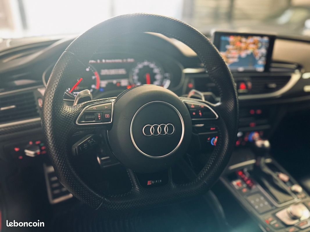 Audi RS 6 4.0 TFSI 560CH QUATTRO + ECHAPPEMENT RS + SOUND BOSE + ENTRETIEN CONSTRUCTEUR + SIEGES CHAUFFANTS/ELECTRIQUES + GARANTIE 12 MOIS (image 7)