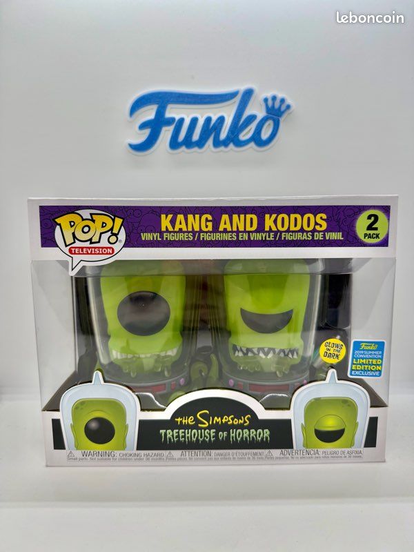 Funko Pop The Simpsons Kang And Kodos 2 Pack Glows in the Dark - Game Games - A Loja Mais POP do Brasil | Vem Conhecer