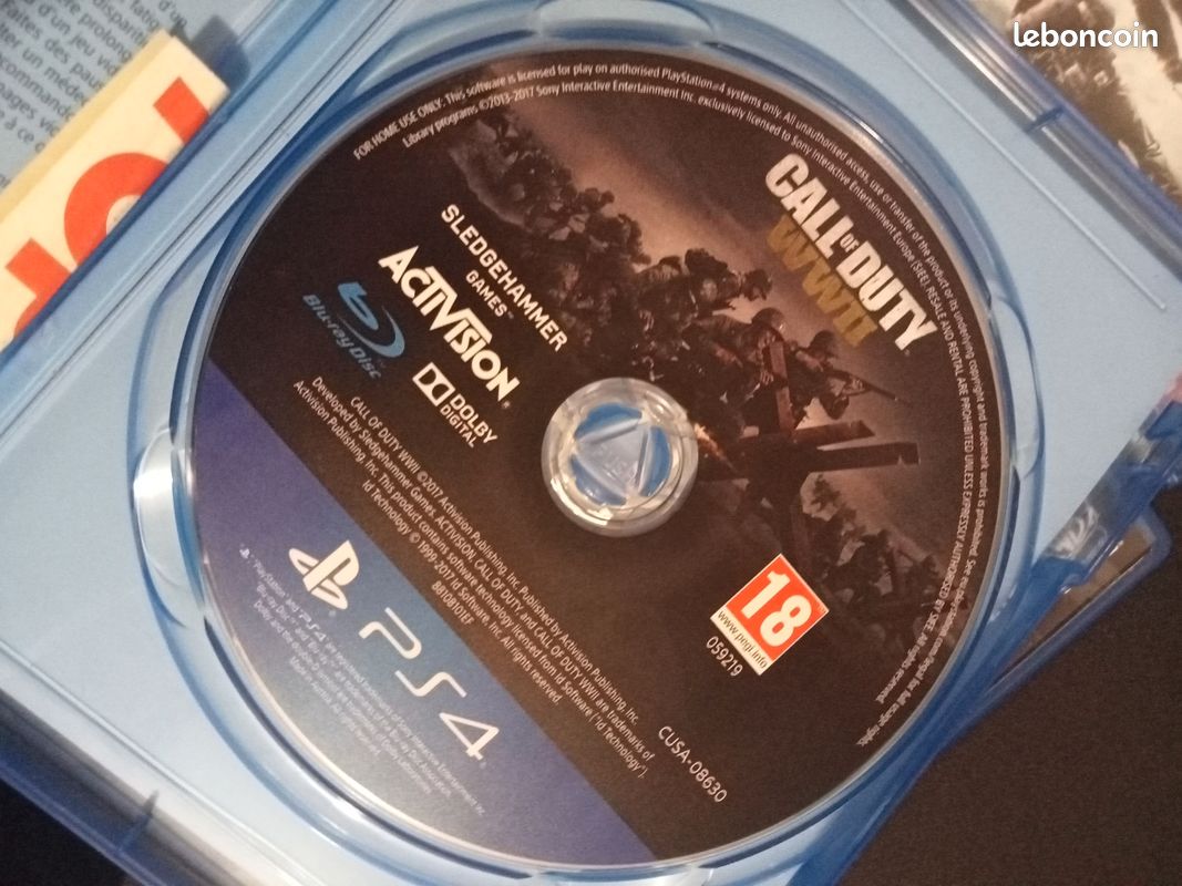 Lot de jeux PS4 – The Division, Watch Dogs 2, FIFA 20, DBZ Kakarot, etc (image 7)