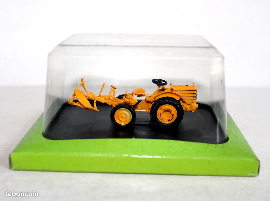 Miniature tracteur, engin agricole 1/43 - staub rt4 - 1954 - hachette / neuf (image 3)