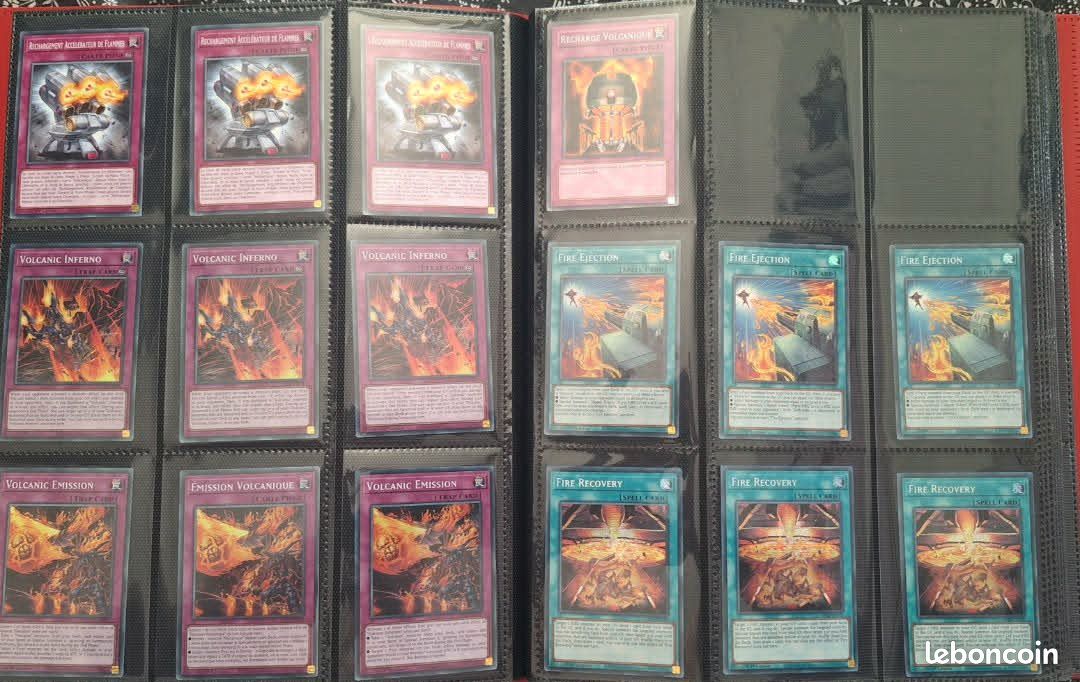 Yu Gi Oh Lot Base Volcanique + Feu + Burn (image 4)