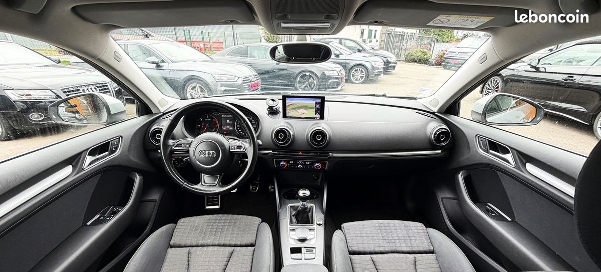 Audi A3 2.0 TDI 150 CH AMBITION LUXE*AUDI DRIVE SELECT*JANTES ALU 18*GPS (image 10)