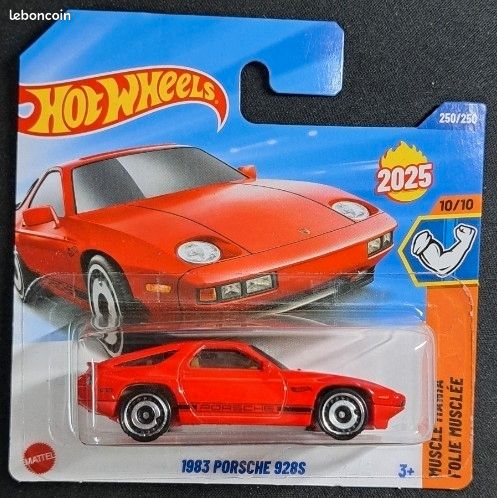 Hotwheels 1983 porsche 928s hyw53 hot wheels (image 1)