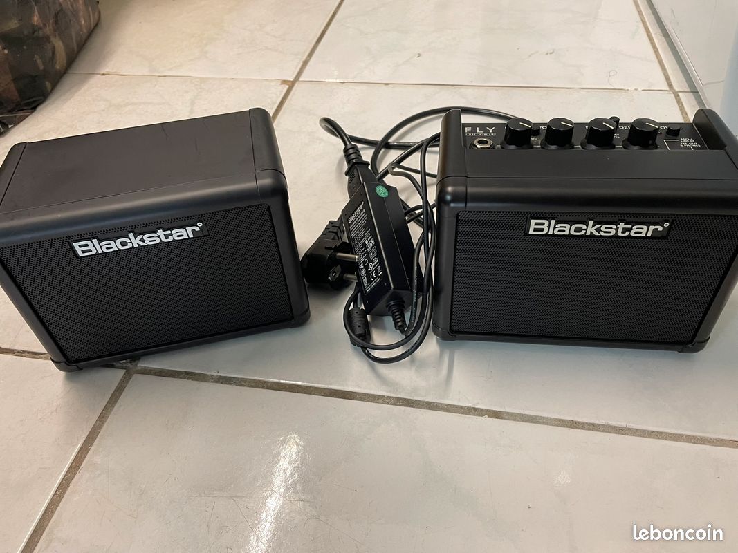 Mini Ampli BLACKSTAR avec baffle d'extension BLACKSTAR (image 1)