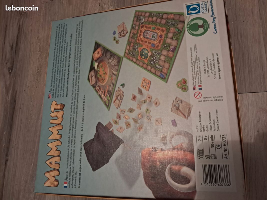 Jeu MAMMUT (image 2)