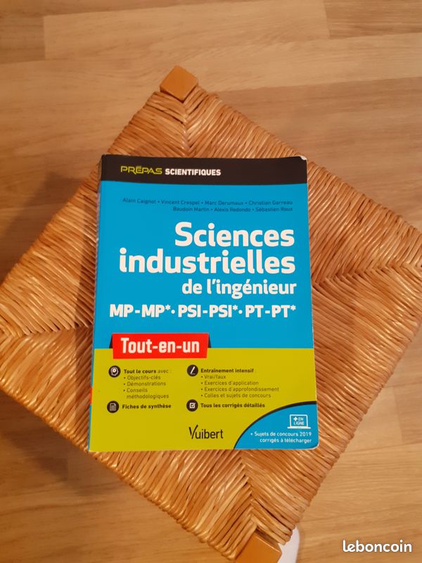 Livre Prépas scientifiques (MP, MP*, PSI, PSI*, PT, PT*) - Sciences industrielles de l'ingénieur (image 1)
