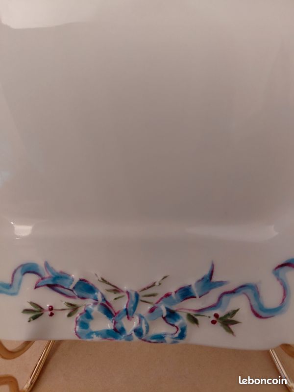 Assiette carré vintage (image 4)