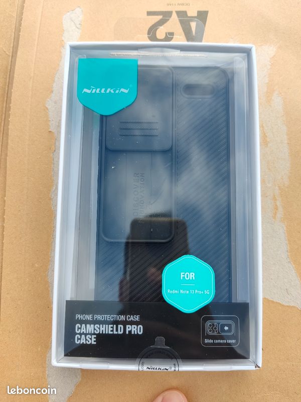 Coque pour Xiaomi Redmi Note 13 Pro Plus/Pro+ 5G 6.67", Haute qualité Protection de la Caméra Antichoc Anti-Rayures Housse Etui pour Redmi Note 13 Pro Plus 5G - Noir (image 8)