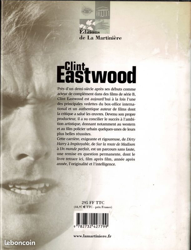 Clint Eastwood. Biographie, filmographie illustrée, analyse critique (Patrick Brion) (image 2)