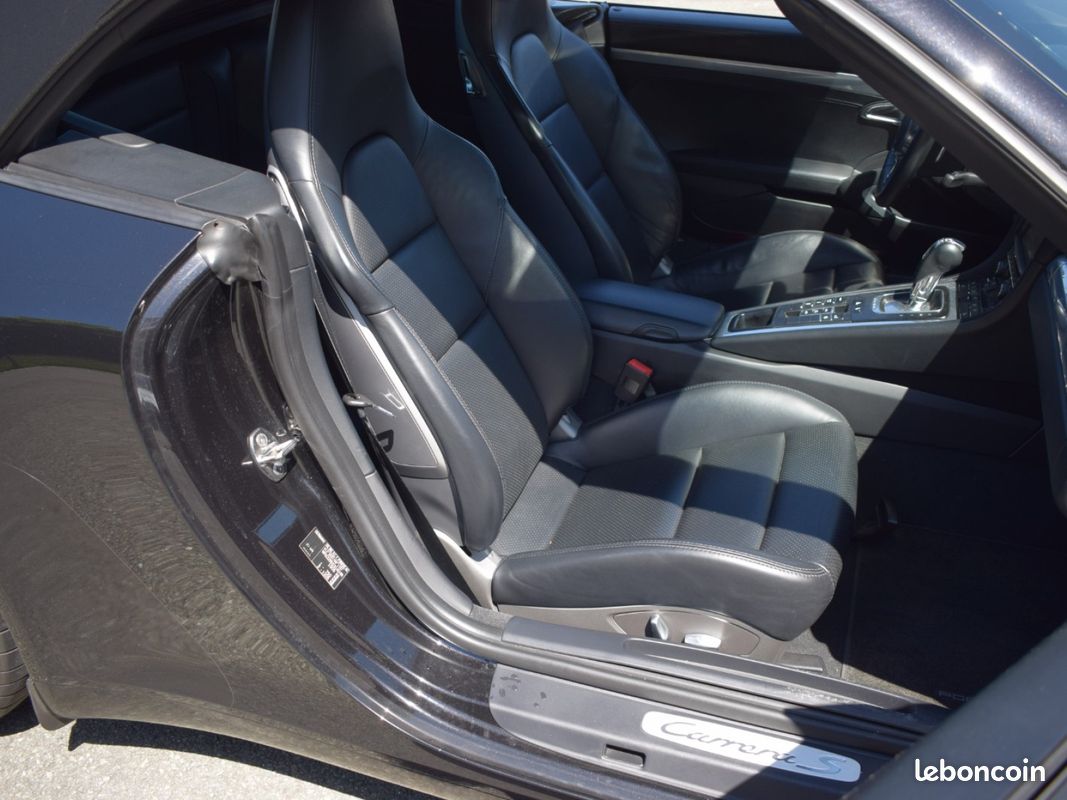 Porsche 911 carrera cabriolet 991 carrera s 3.8 400 cv / pack chrono / pasm / tableau bord cuir / suivi complet porsche (image 18)