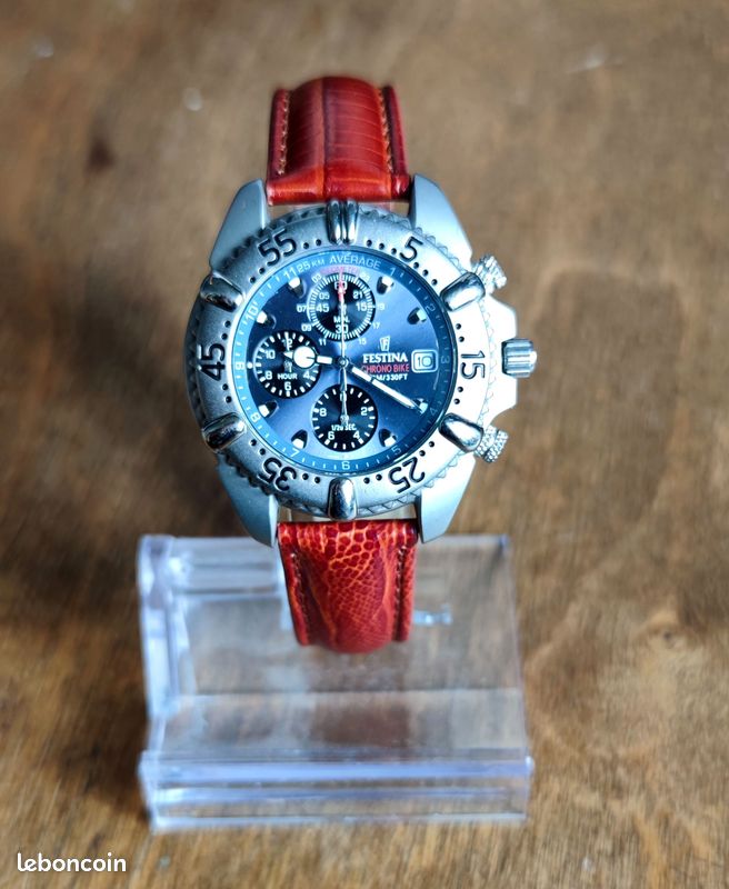 Montre Chronomètre FESTINA Chrono Bike F8890 vintage (image 1)