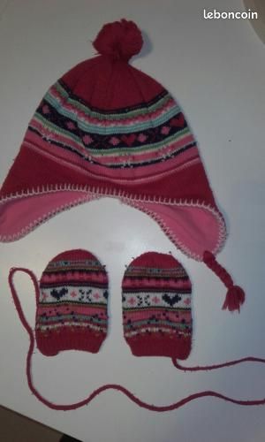 Bonnet + moufles (image 1)