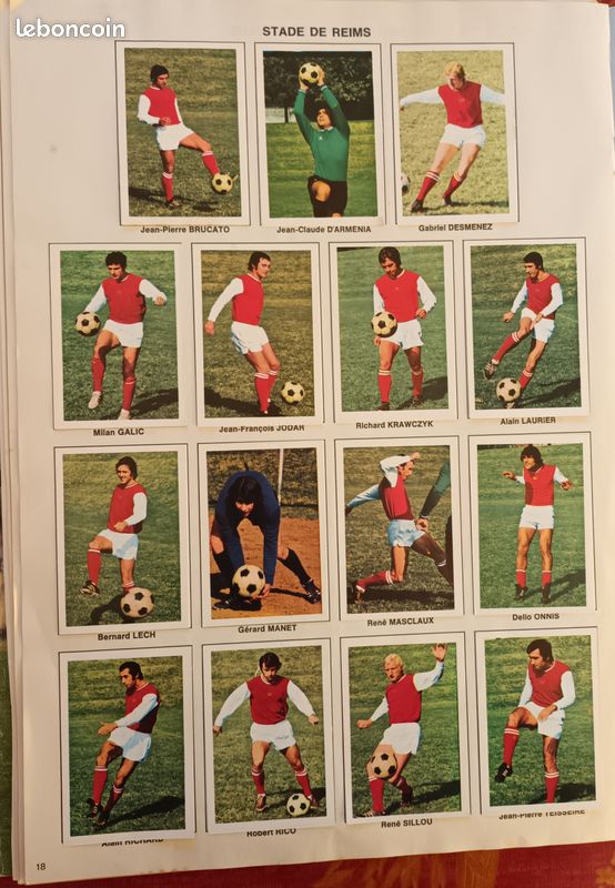Album foot Agéducatifs 1975 / 1976 Complet PLATINI ROOKIE idem Panini - Collection