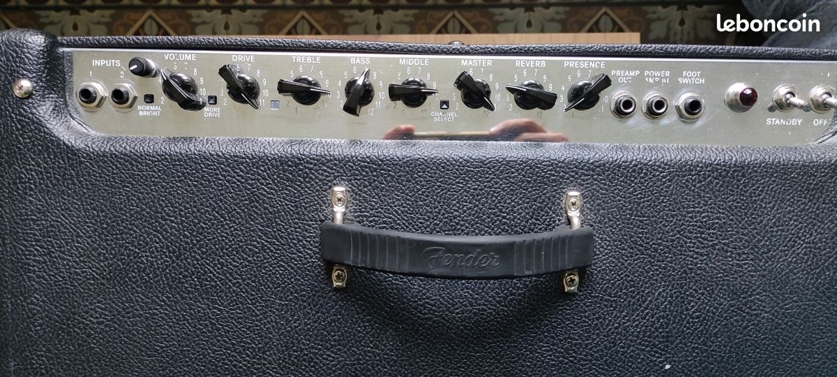 Amplificateur Fender Hot Rod Deluxe - Moddé (Blackface, Master Volume, Celestion Creamback) (image 5)