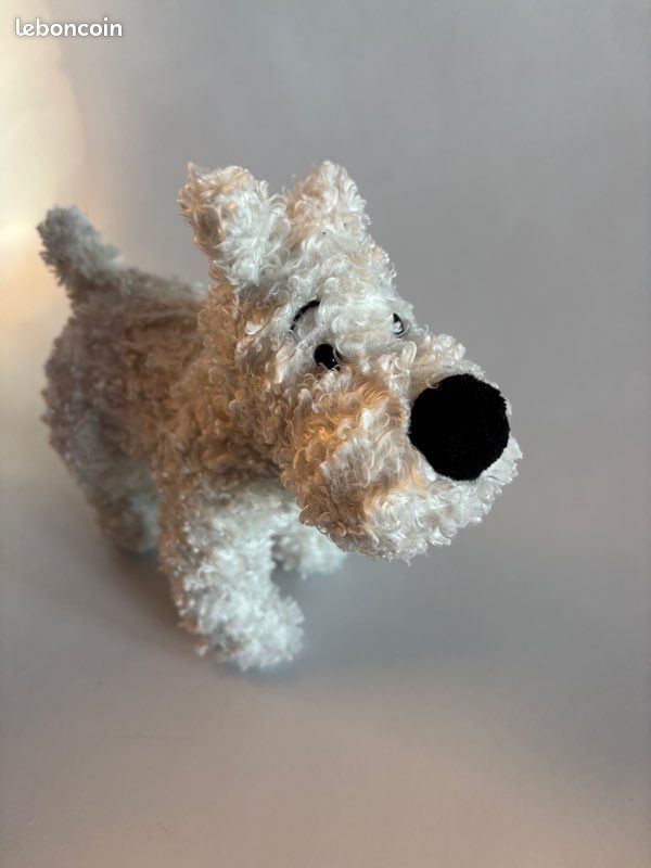 Peluche Milou vintage (image 3)